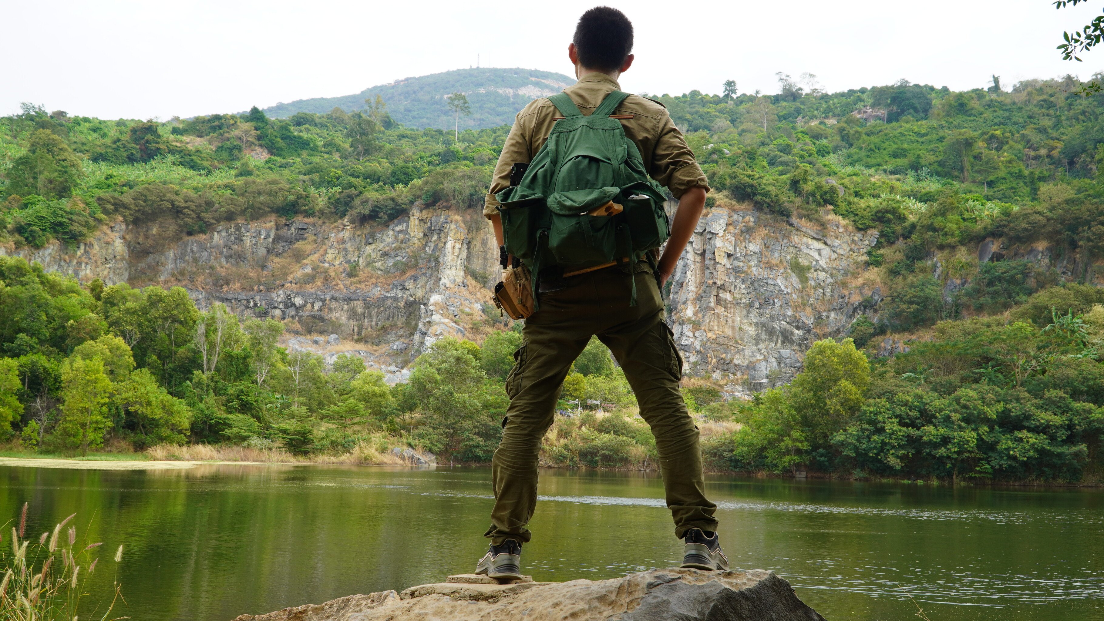 Review Solo cắm trại tại hồ đá Ma Thiên Lãnh