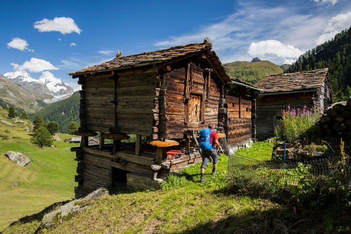 Những chuồng trại Zmutt ngày nay. Ảnh: Zermatt.