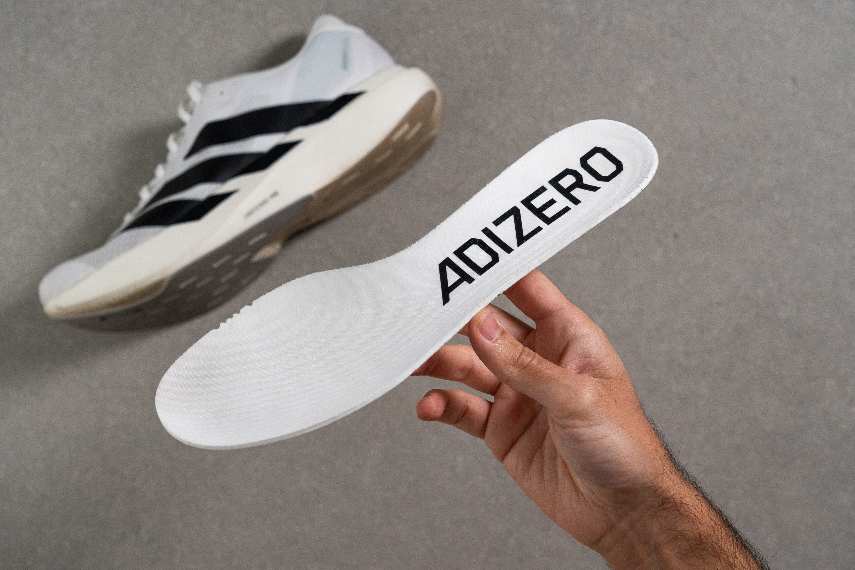 Adidas Adizero EVO SL Removable insole