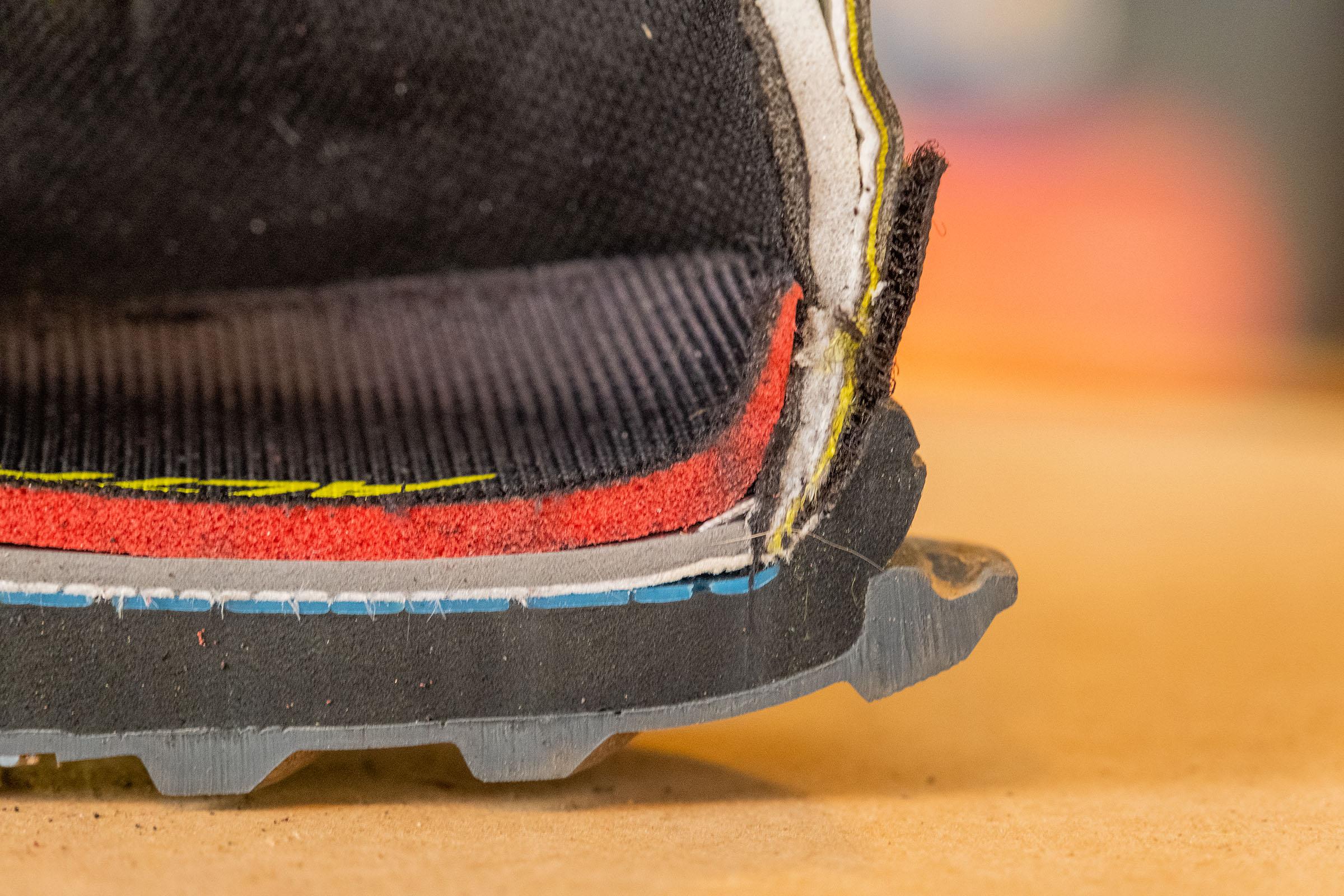 Insole closeup on Lone Peak 5