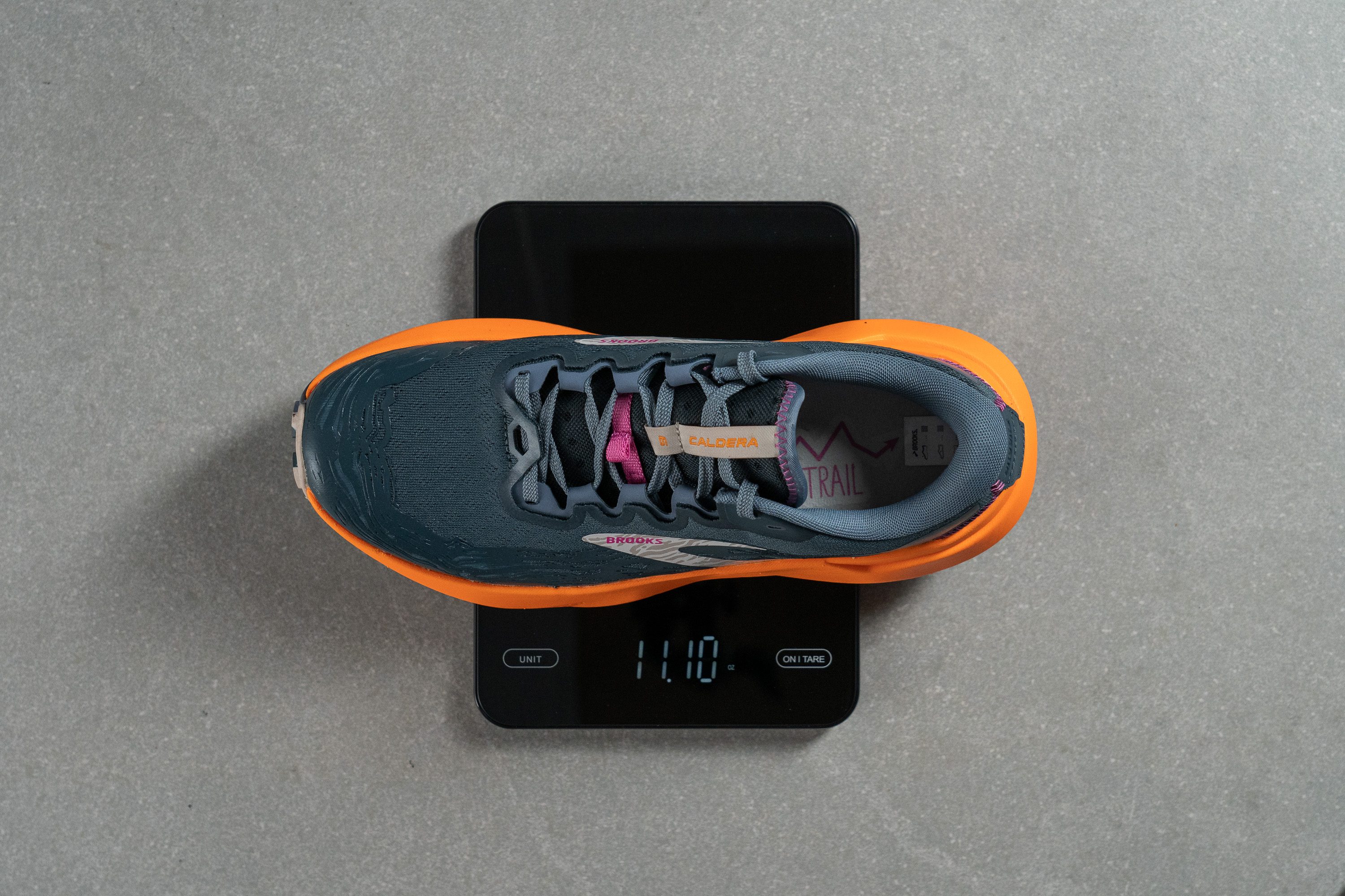 Brooks Caldera 6 Weight