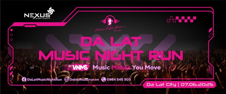 Dalat Music Night Run 2025