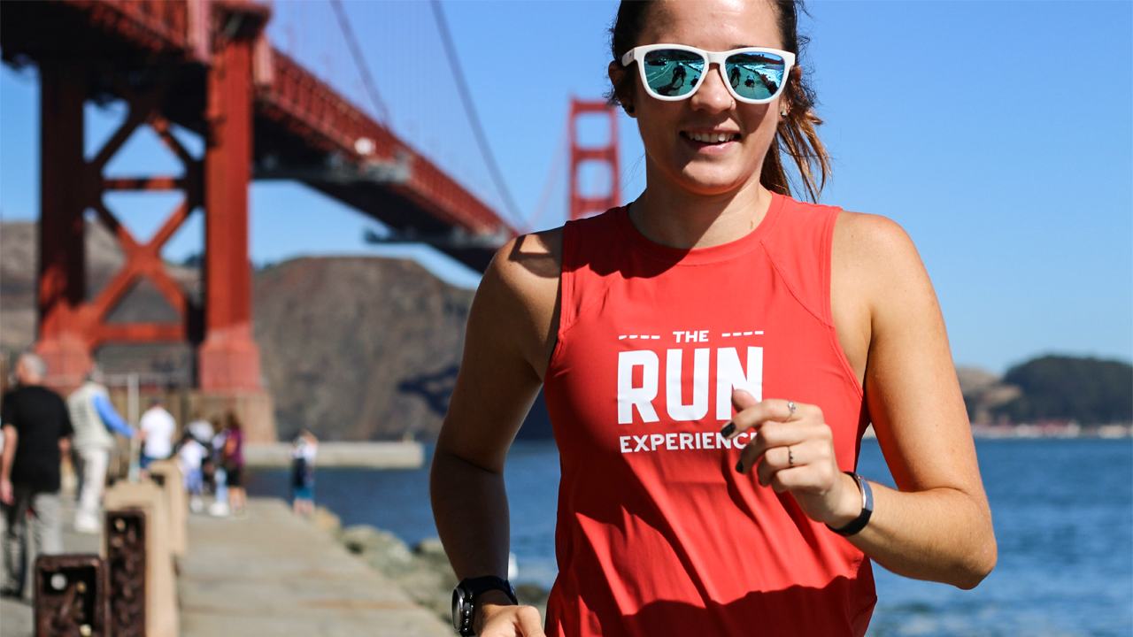 woman running