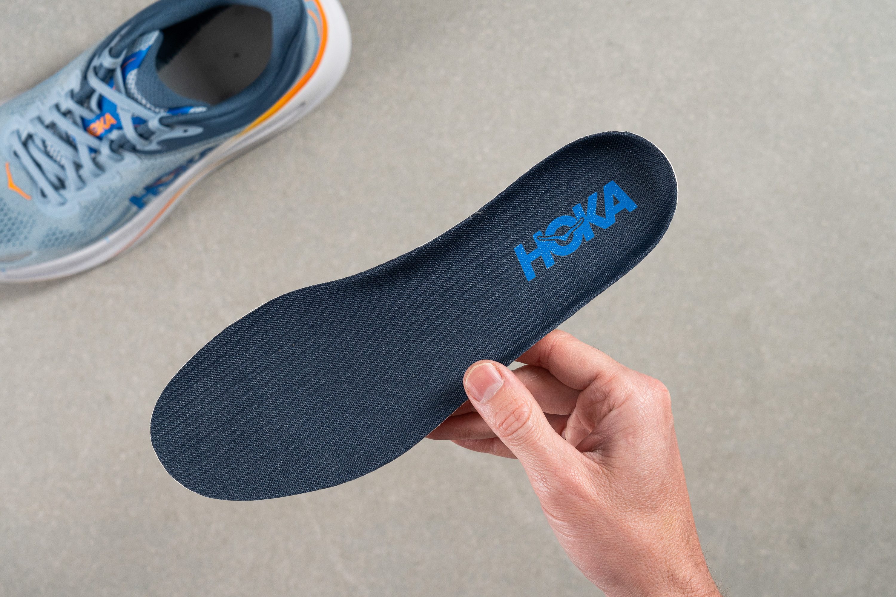 Hoka Bondi 9 Removable insole