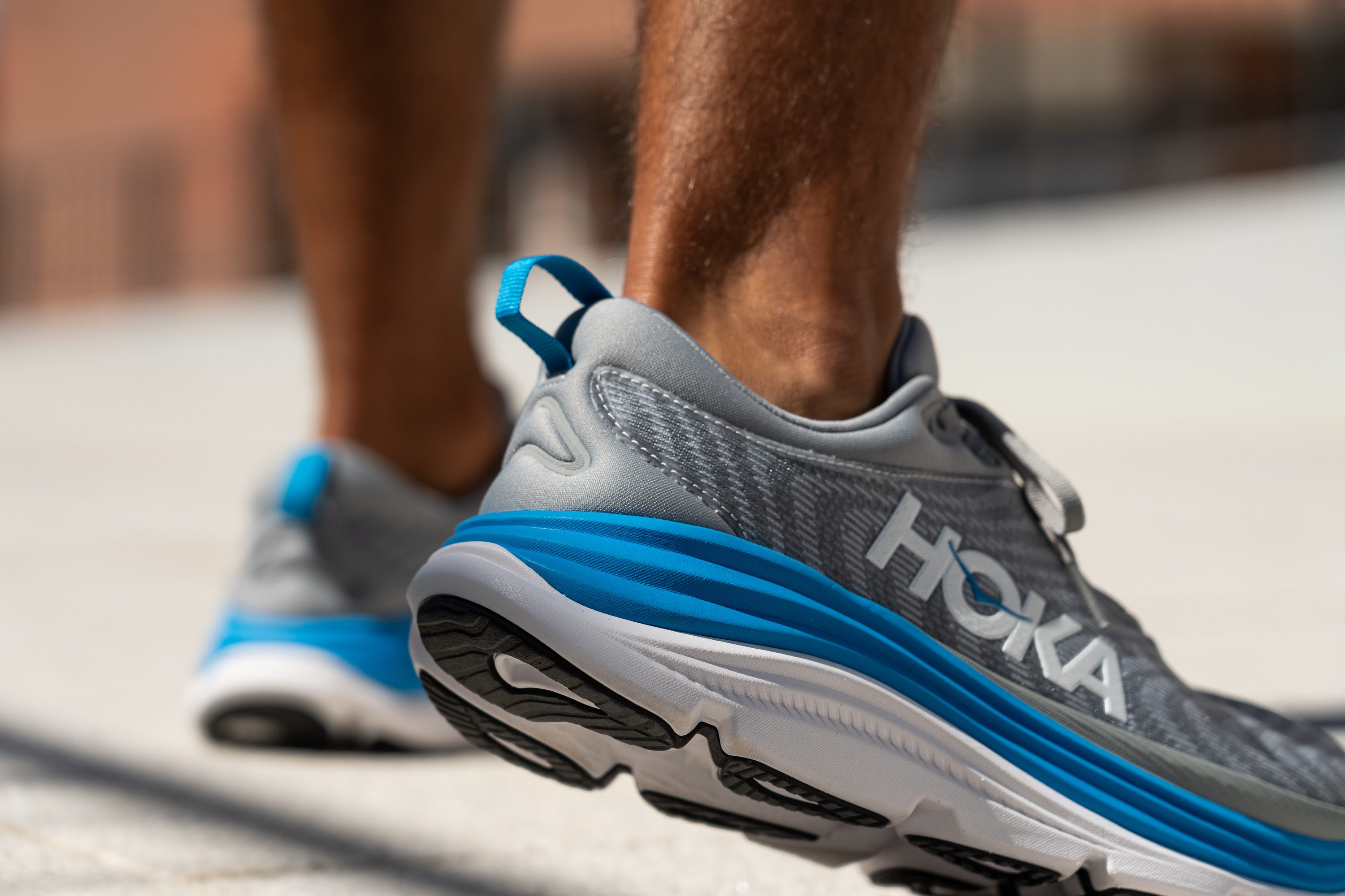 Hoka Gaviota 5 Heel tab