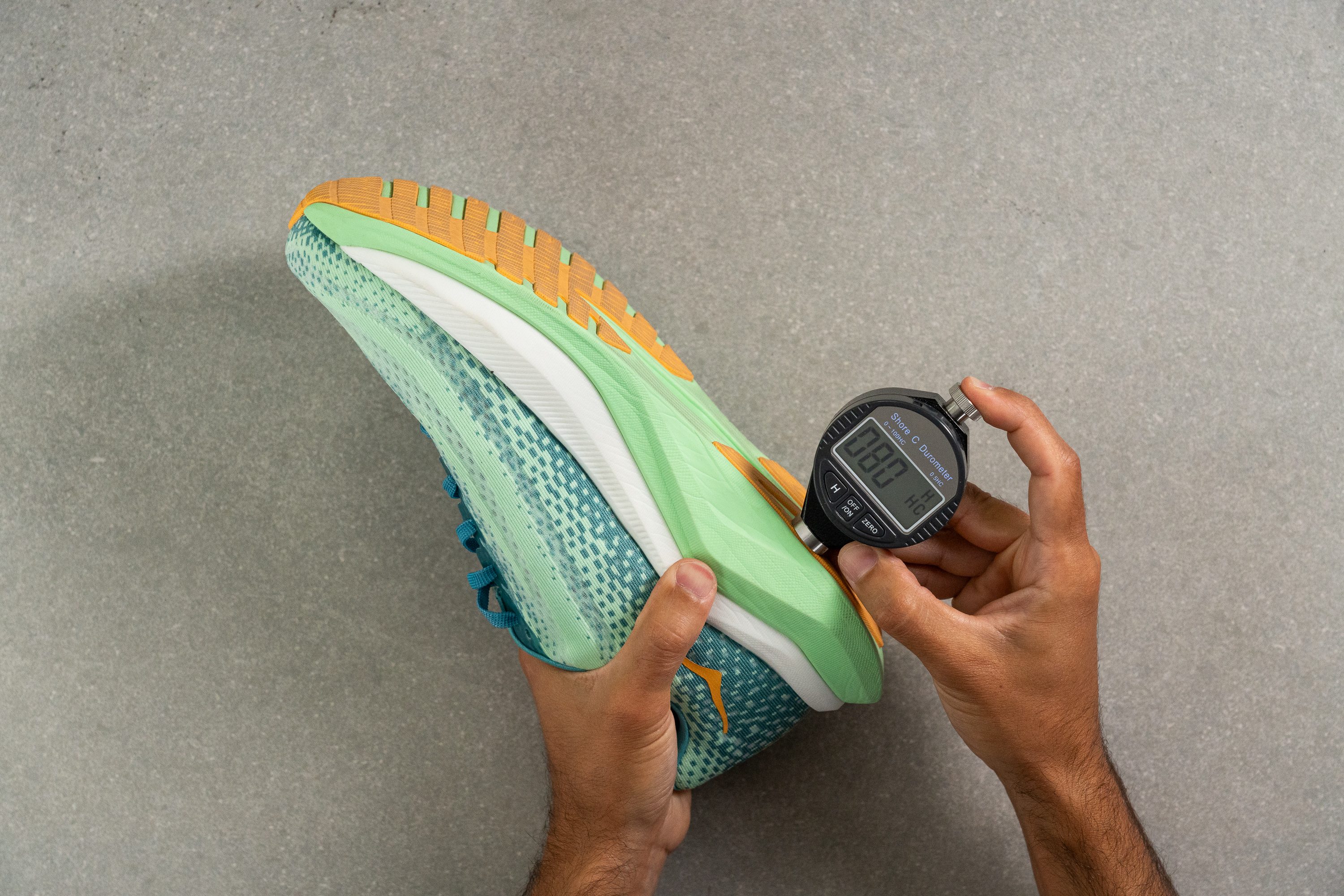 Hoka Mach X Outsole hardness