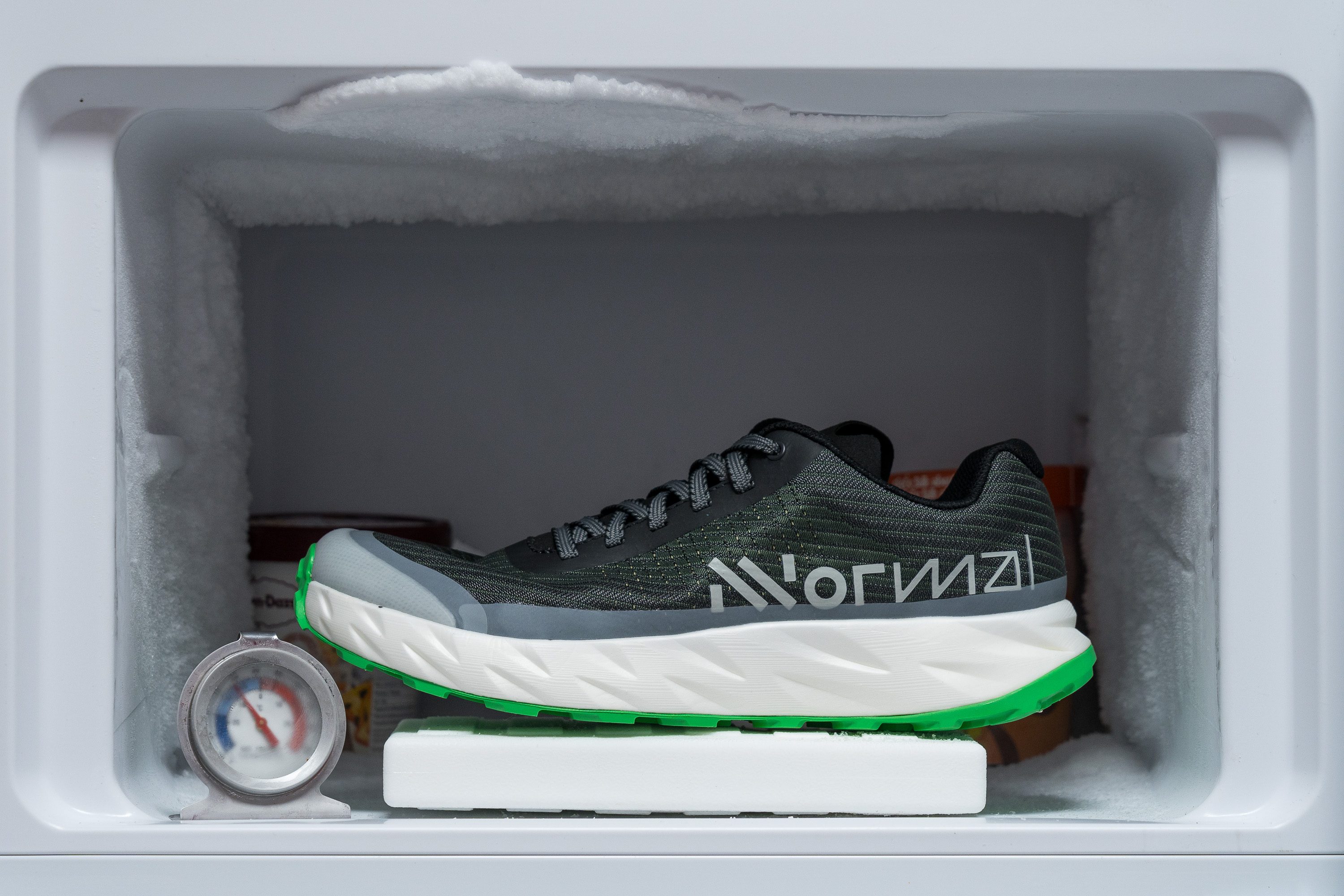 NNormal Kjerag Midsole softness in cold (%)