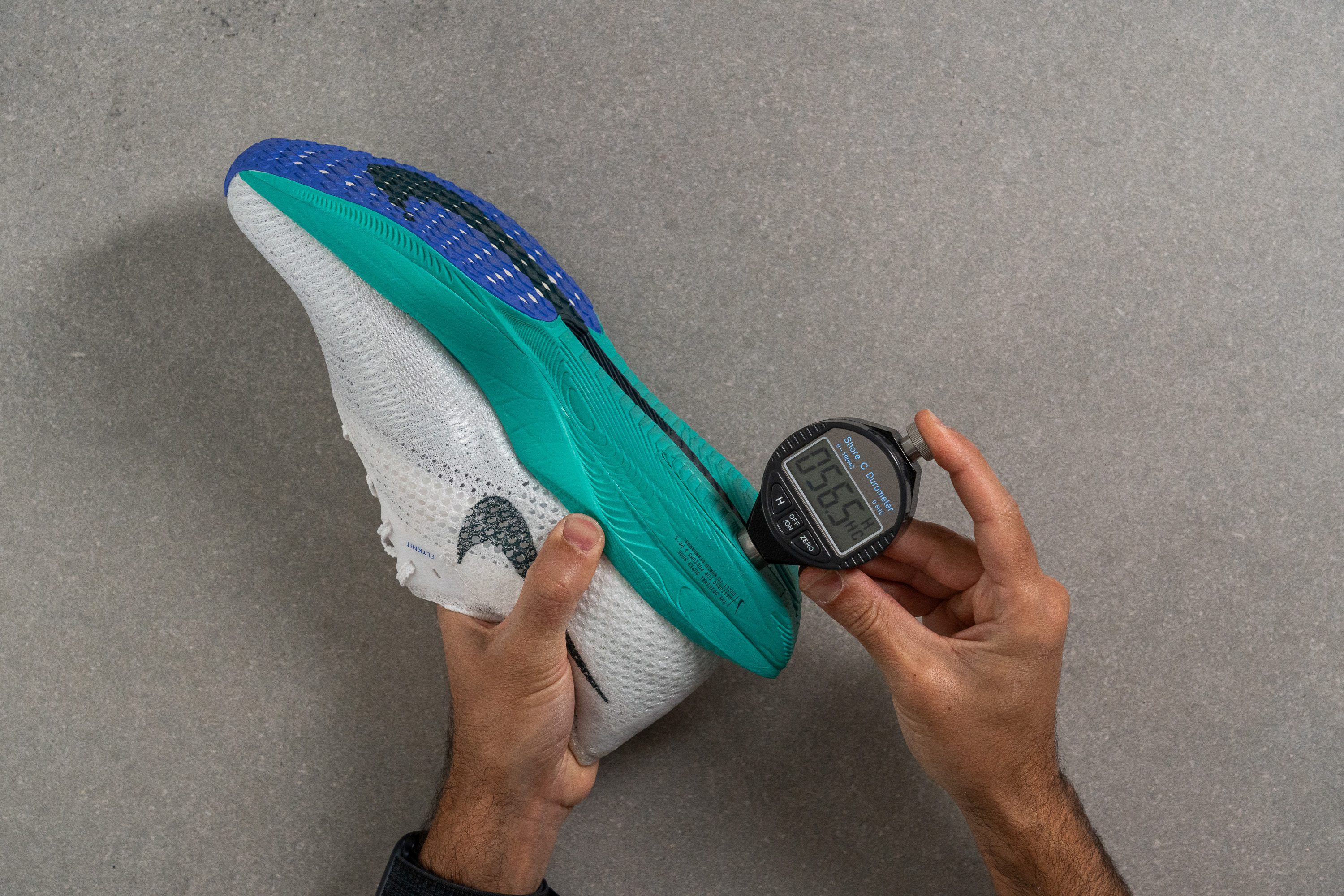 Nike Vaporfly 3 Outsole hardness