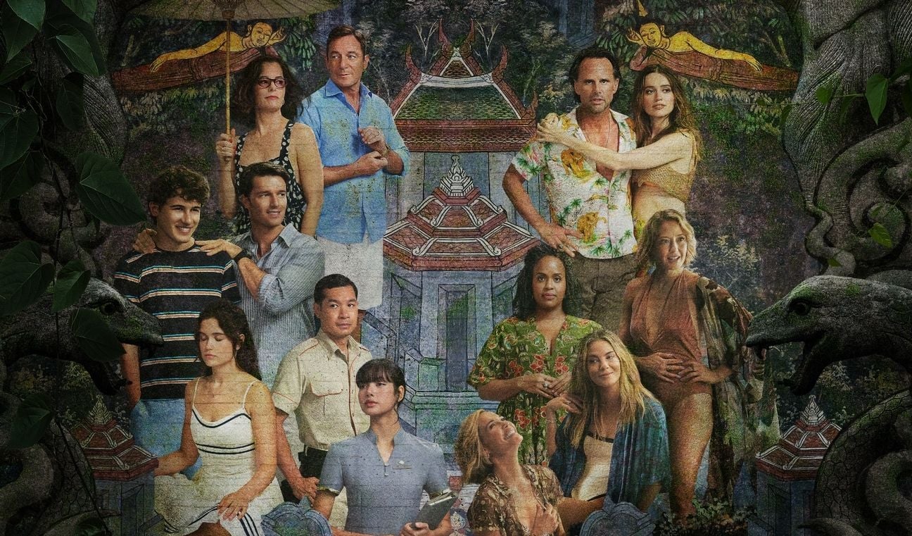 The key art for The White Lotus season three. Credit: Photograph by Courtesy of HBO