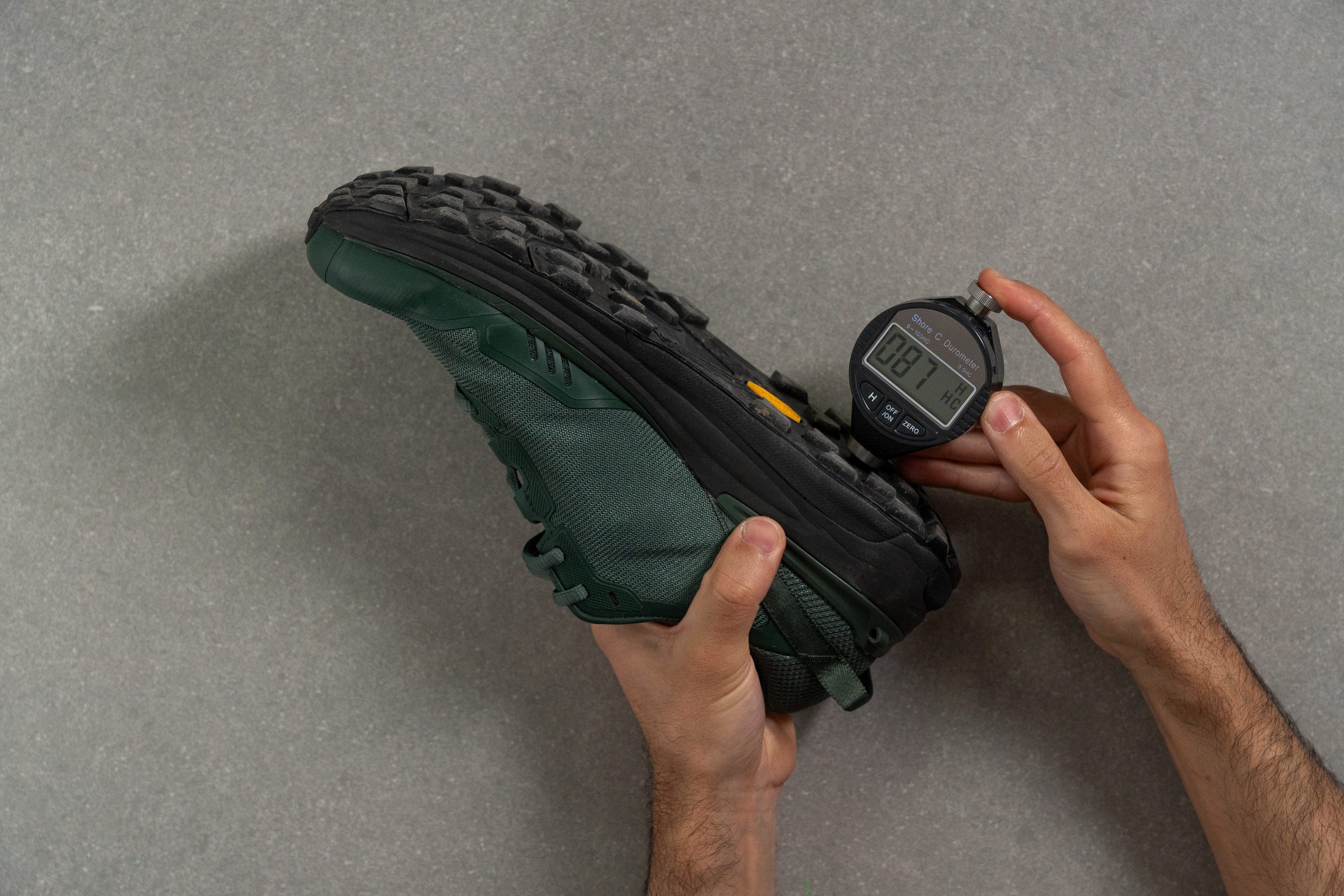 Topo Traverse Outsole hardness