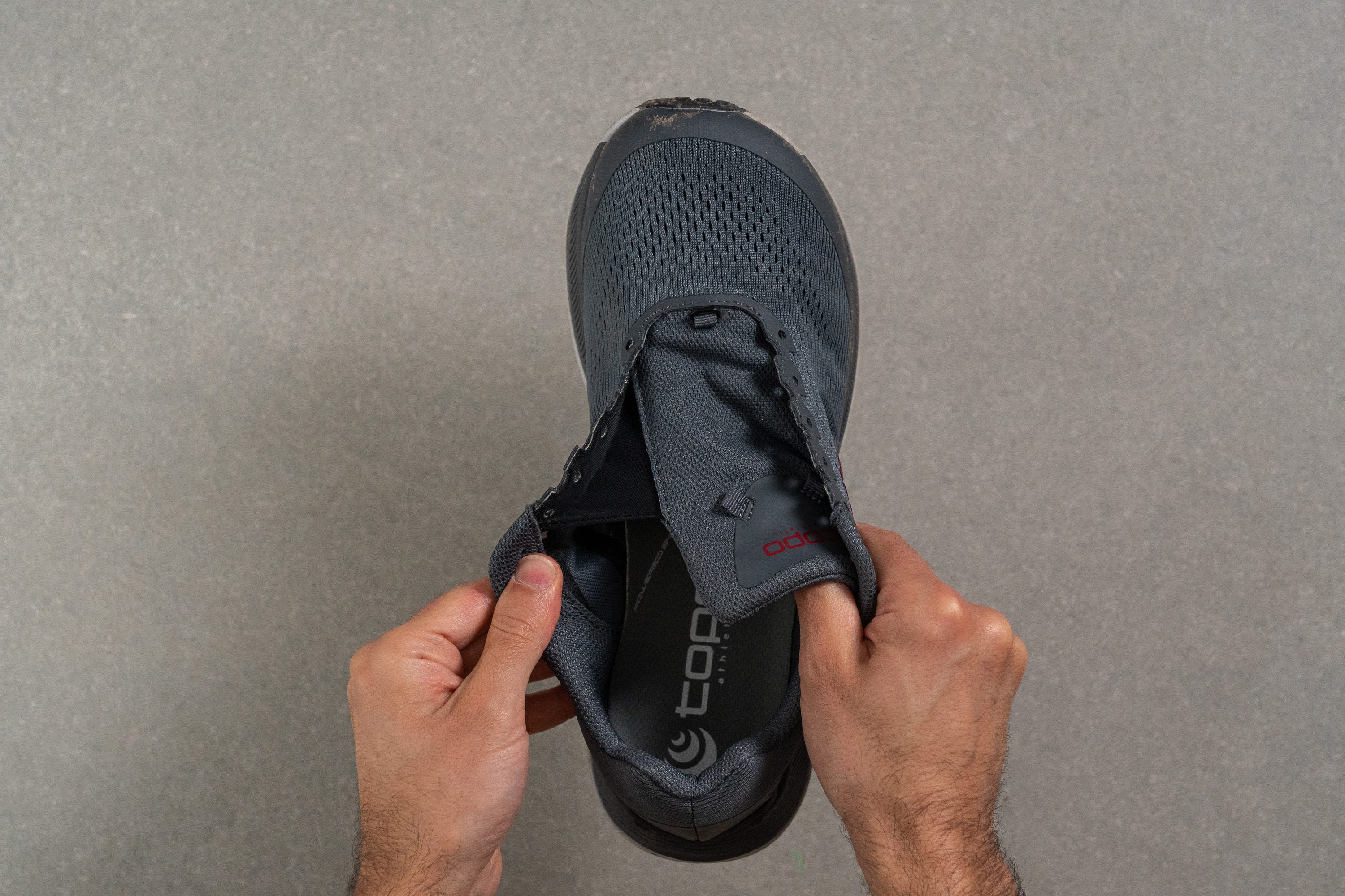 Topo Ultraventure 3 Tongue: gusset type