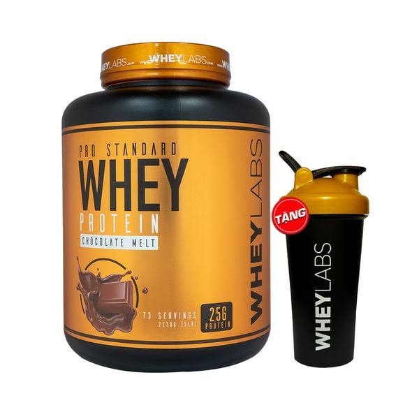 Sữa tăng cơ Wheylabs Pro Standard Whey Protein 2.27kg (73 lần dùng)