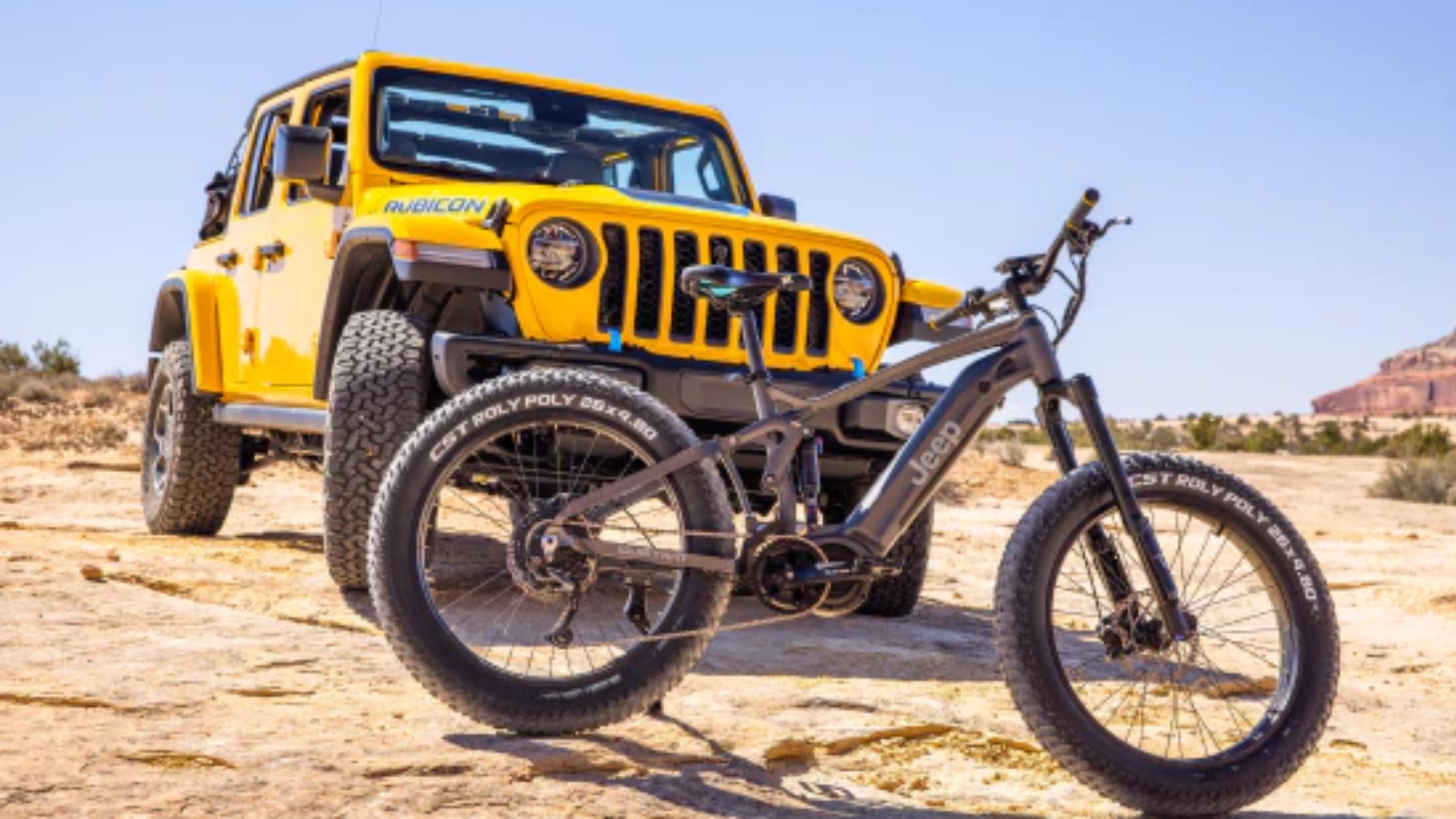 Jeep Bicycle Adventure